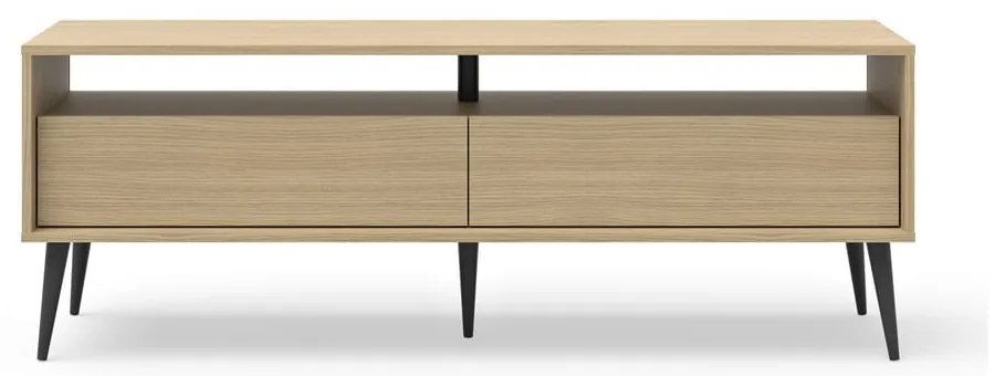 TV stolík v dekore duba v prírodnej farbe 150x54 cm Lake – TemaHome