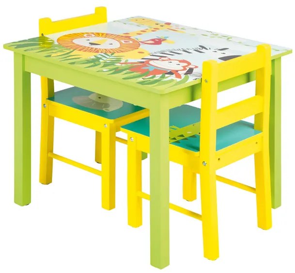 LIVARNO home Detský stôl s 2 stoličkami  (100357515)