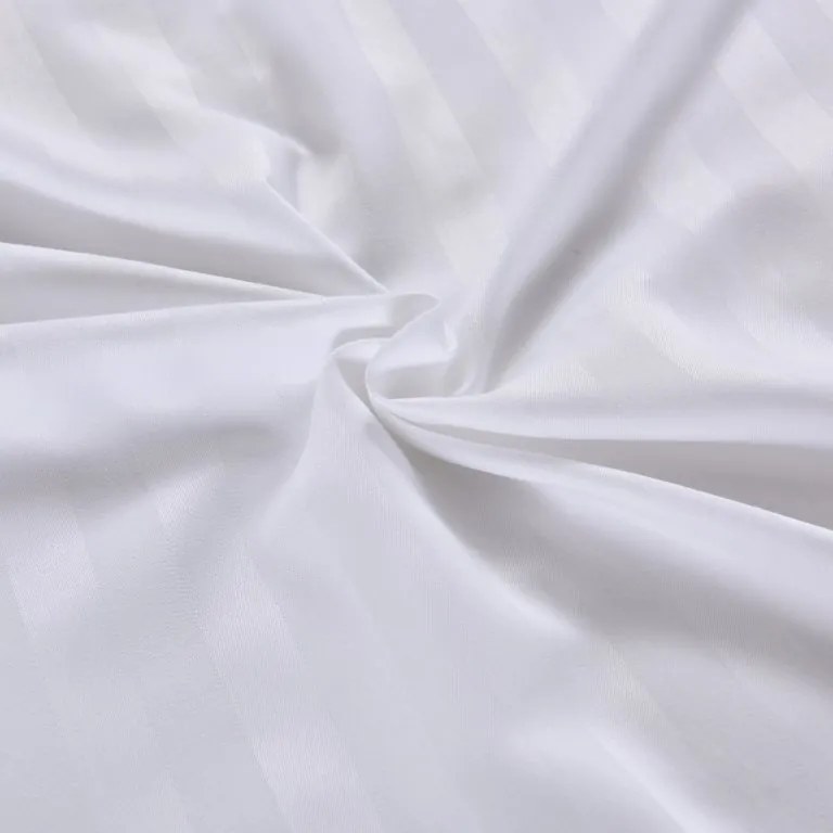 AKCE Hotelové povlečení z mikrovlákna JASMINE bílé - proužek 2 cm II.jakost Rozmer obliečky: 70 x 90 cm | 140 x 200 cm