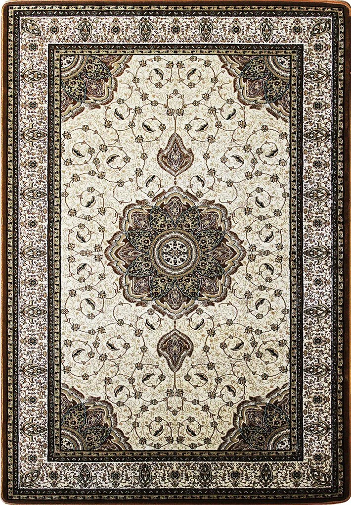 Koberec Anatolia 5328 krémový s orientálnym vzorom – obdĺžnik Rozmer: 150x300 cm