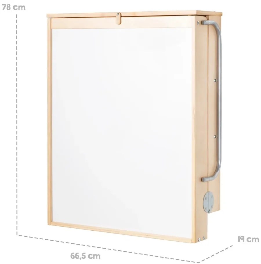 Závesný prebaľovací pult v prírodnej farbe Roba style - Roba