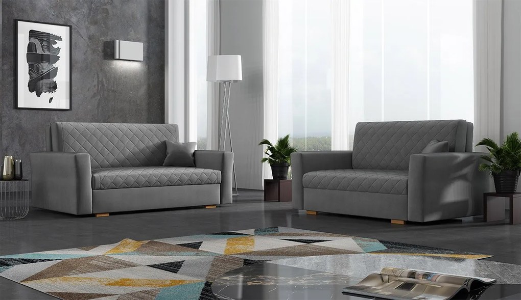 Sedacia súprava Carivia Caro II + III (Zanzibar 182) (s úl. priestorom). Vlastná spoľahlivá doprava až k Vám domov. 1059121