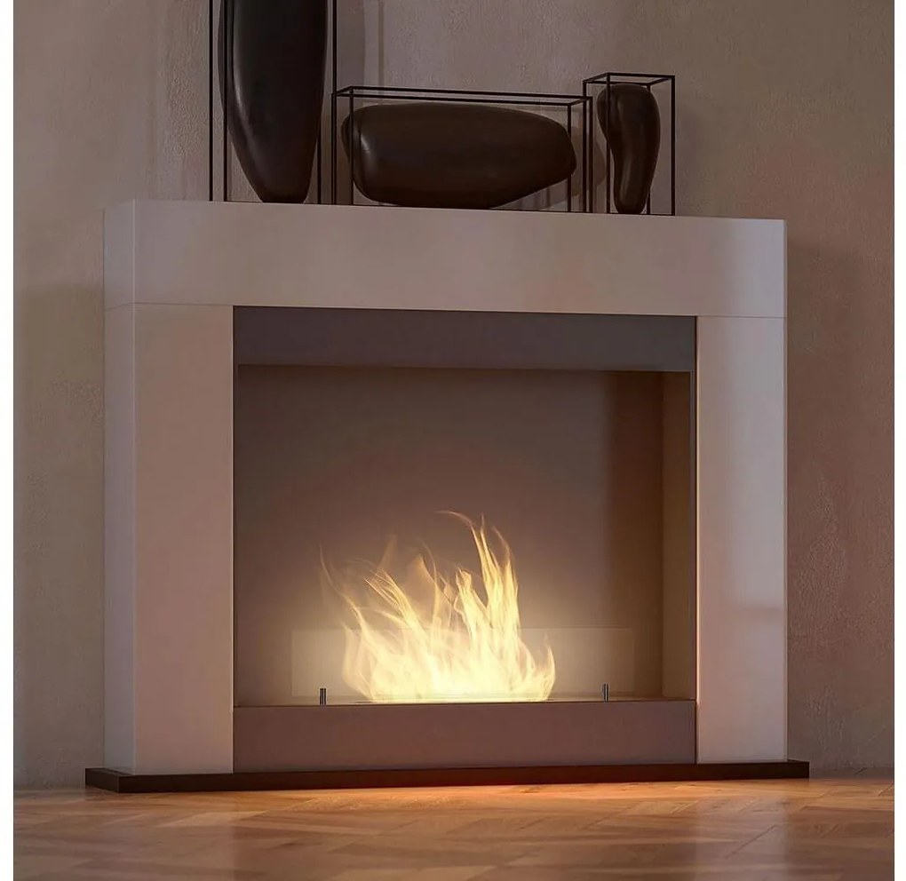 InFire - BIO krb 87,5x110 cm 3kW biela IF0060