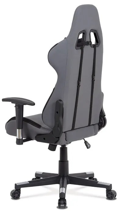 BONTEC Herné kreslo, hojdací mechanizmus, sivá, KA-F05 GREY Farba: Šedá