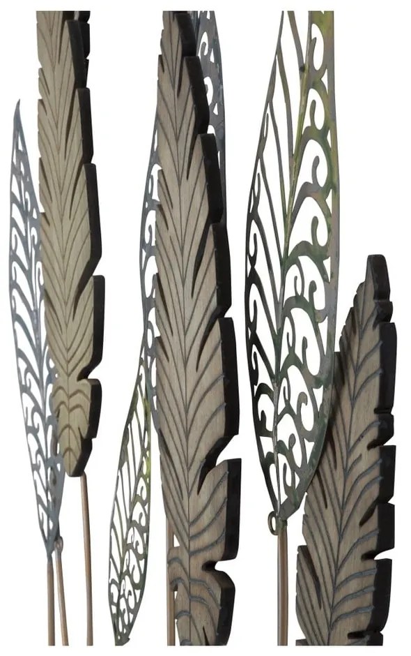Nástenná dekorácia s motívom listov Mauro Ferreti Cactus, výška 87 cm