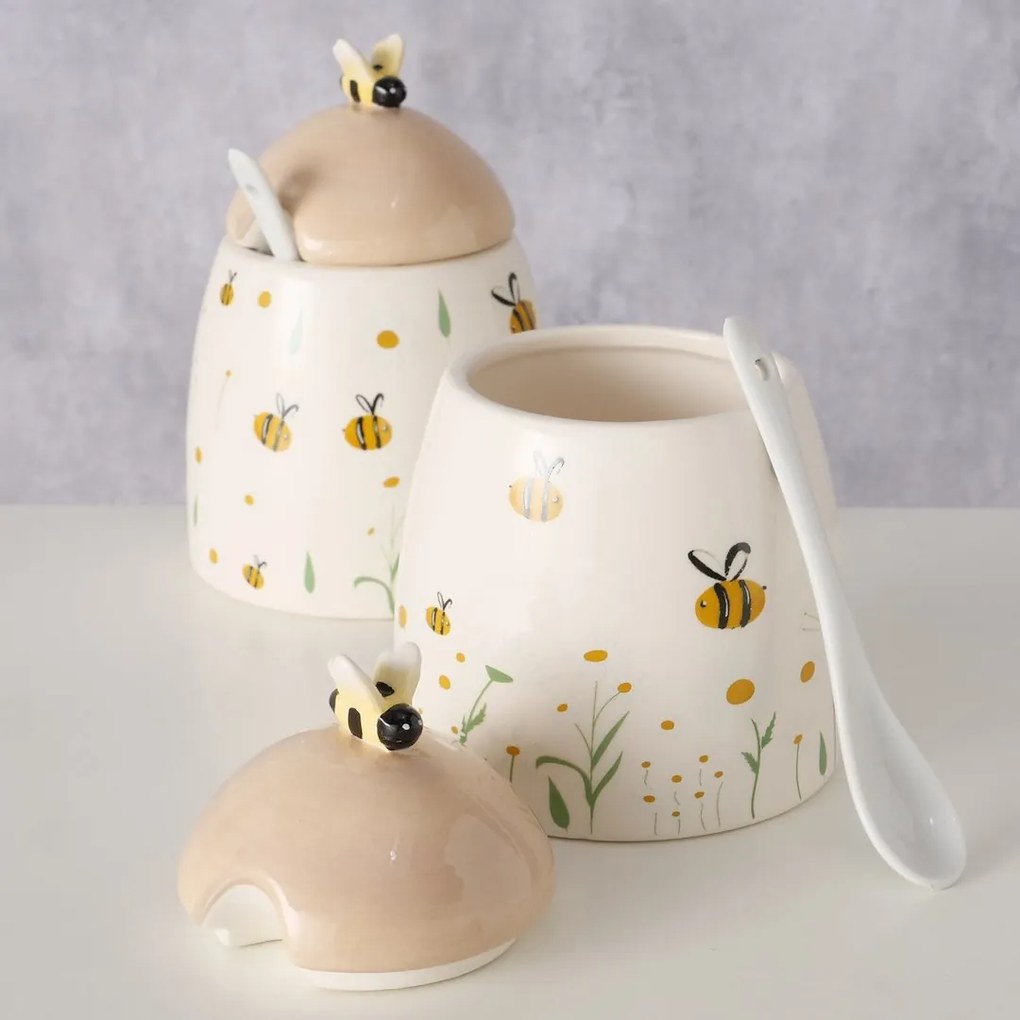 BOLTZE Keramická cukornička Honey2, 445 ml