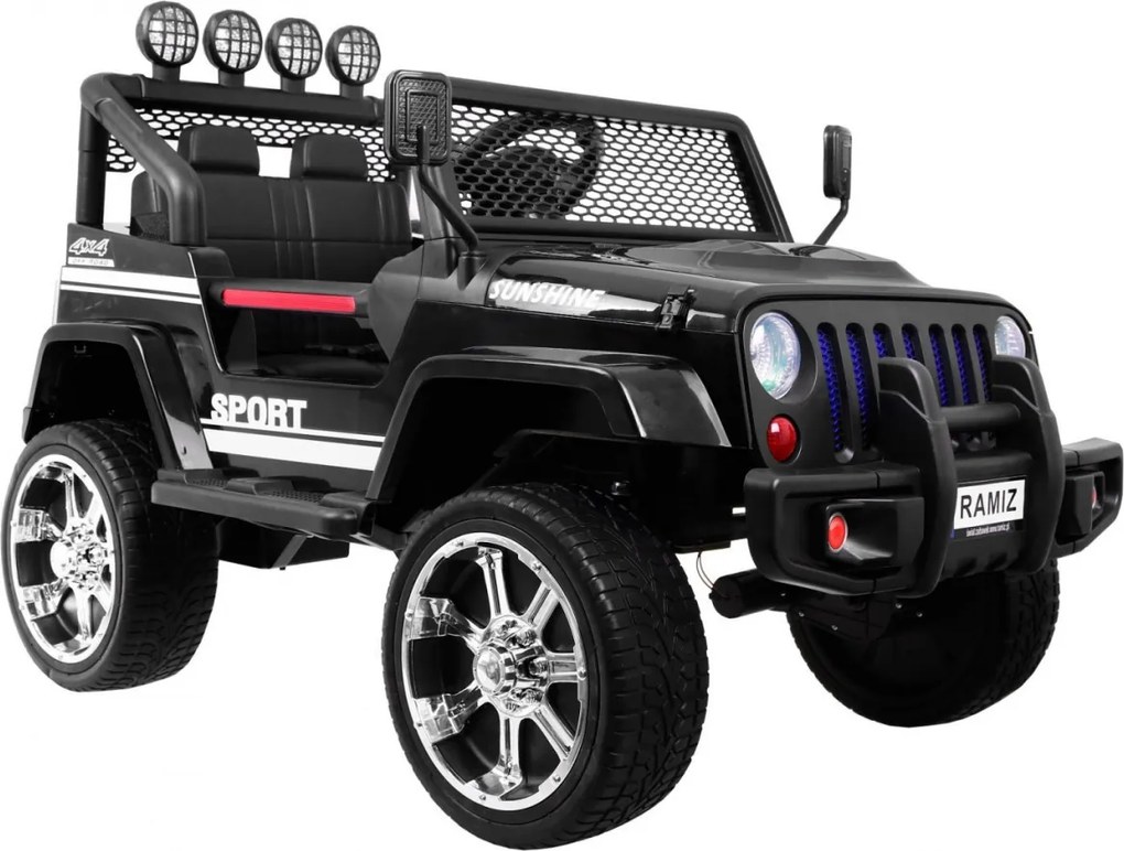 Ramiz Terénne auto Raptor Drifter Čierna + diaľkové ovládanie + pohon 4x4