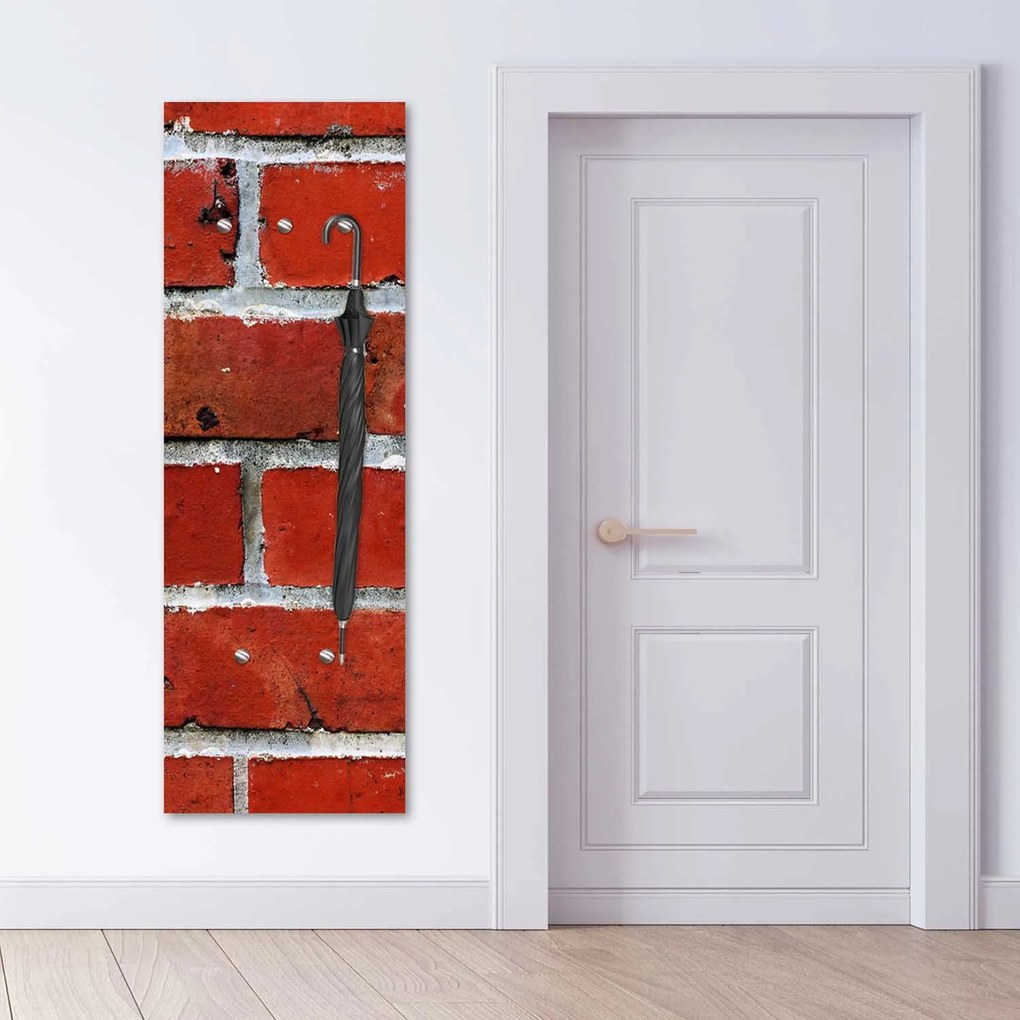 Gario Vešiak na stenu Abstraktná tehla Rozmery: 40 x 118 cm
