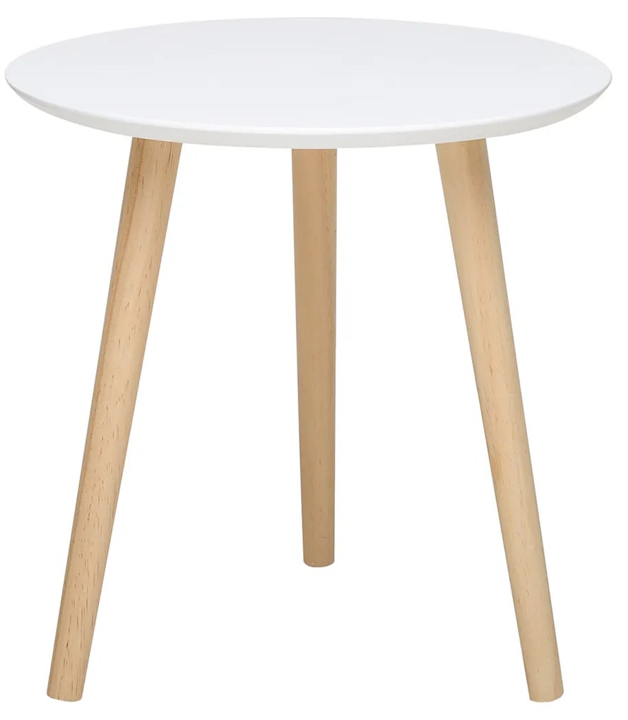 idea Odkladací stolík IMOLA 2 biely/borovica