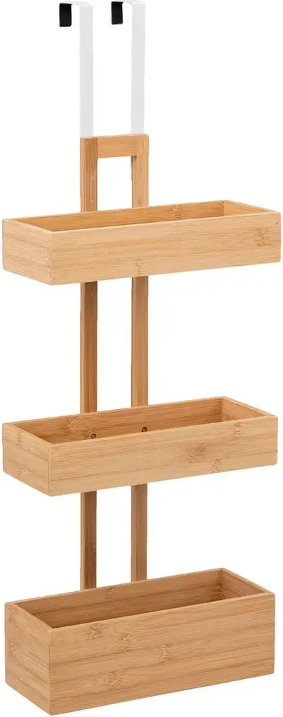 Závesný bambusový regál na dvere SHELF