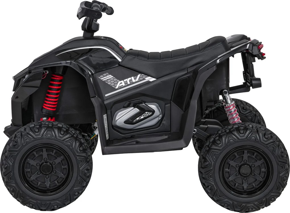 Ramiz Rýchle koleso Quad Vehicle Čierna