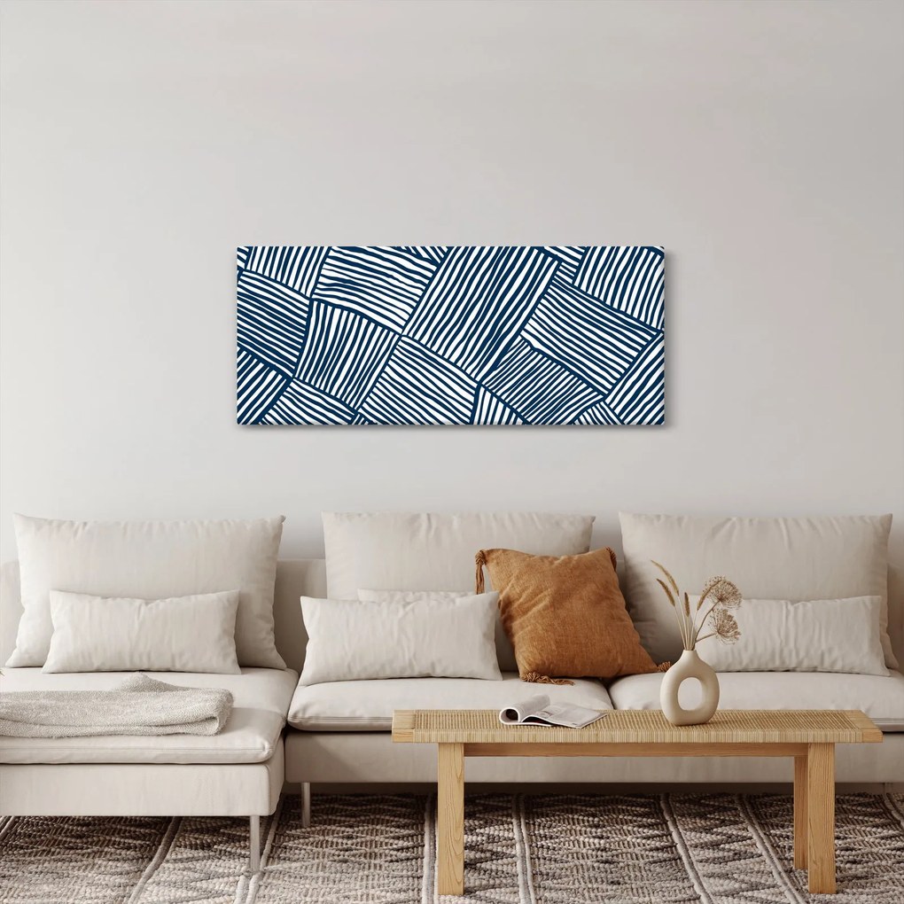 Obraz - 3D línia (120x50 cm)