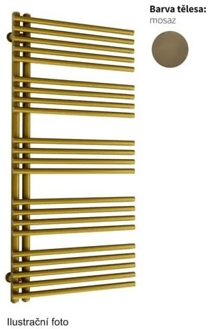 Isan Calypso radiátor kombinovaný 124,6x60cm mosadz DCAL12460600MO