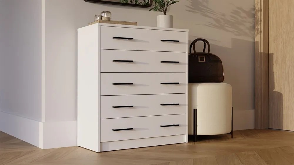 Botník Alex 74 cm bílý