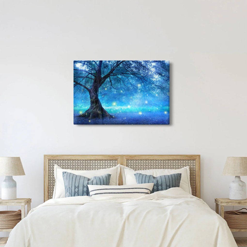 Obraz - Mystický les (90x60 cm)