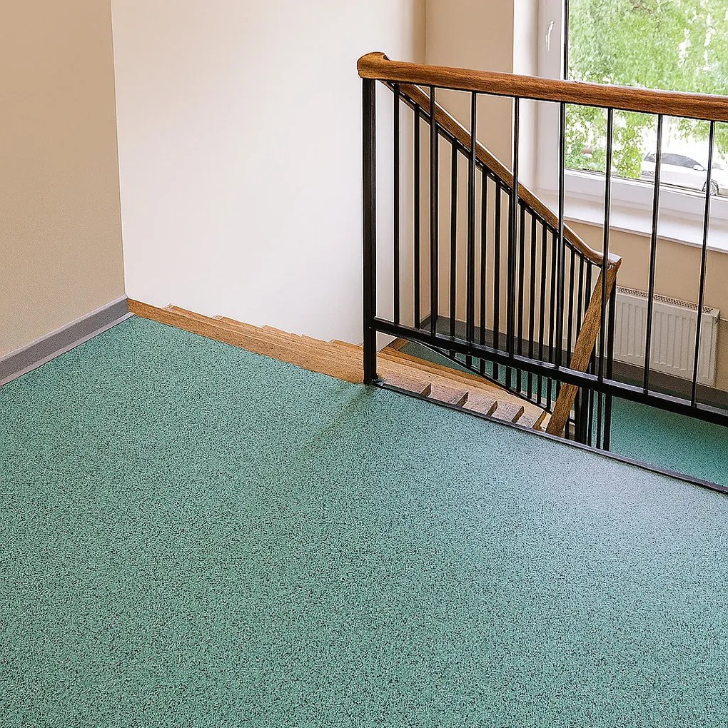 PVC podlaha - lino Flexar Nerok 2181 Pixel Meadow, na mieru, šíře 2m,4m, zelená, bez podkladu, chodba / predsieň, Gerflor