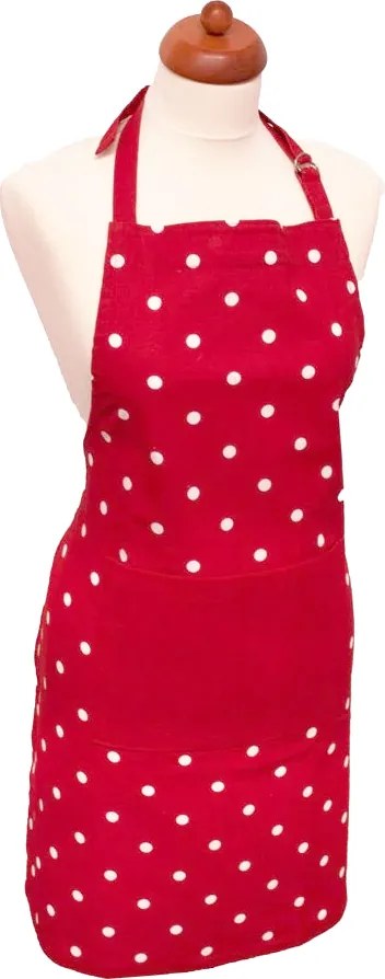 ARÔME HOME Kuchynská zástera, červená