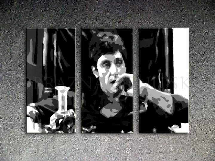 Ručne maľovaný POP Art obraz AL PACINO | rôzne rozmery