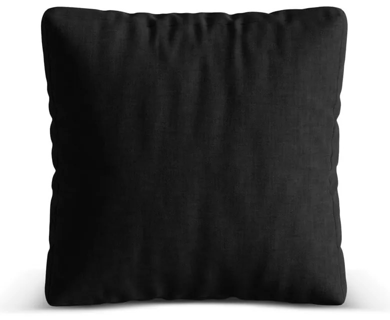 Čierny vankúš k modulárnej pohovke Martina – Micadoni Home