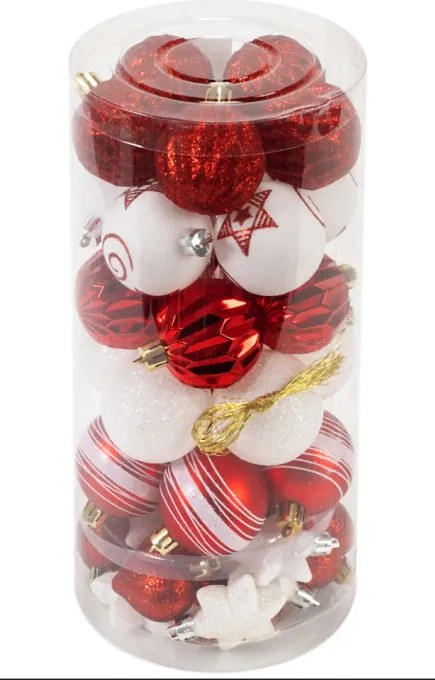 Vianočné ozdoby SYSD1688-195 (41ks)