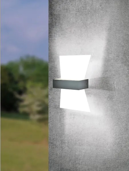 Eglo 98717 - LED Vonkajšie nástenné svietidlo ALBENZA LED/4,8W/230V IP44