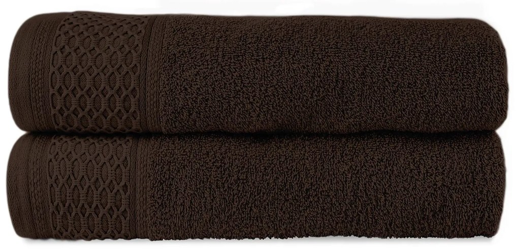 BAVLNENÉ UTERÁKY SOLANO SADA 2 KS 30X50 CM, 2 KS 50X90 CM, 2 KS 70X140 CM VIACFAREBNÁ