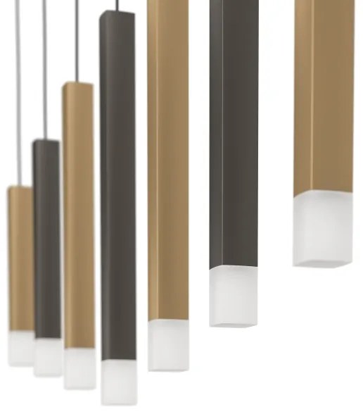 Eglo 39906 - LED Stmievateľný luster na lanku ESTANTERIOS 7xLED/3,1W/230V 3000K