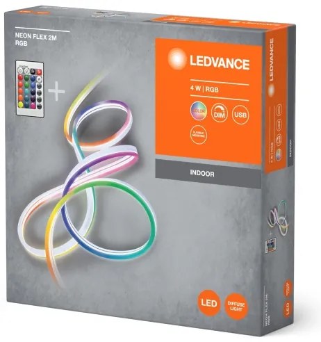 Ledvance - LED RGBW Stmievateľný pásik NEON FLEX 2,1m LED/4W/5V + DO