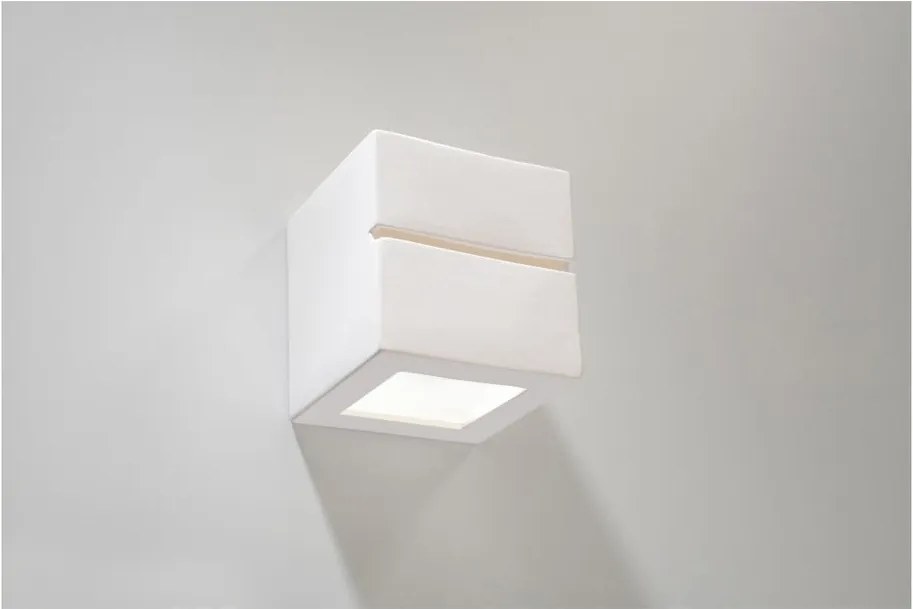 Nástenné keramické svietidlo Nice Lamps Leo Line