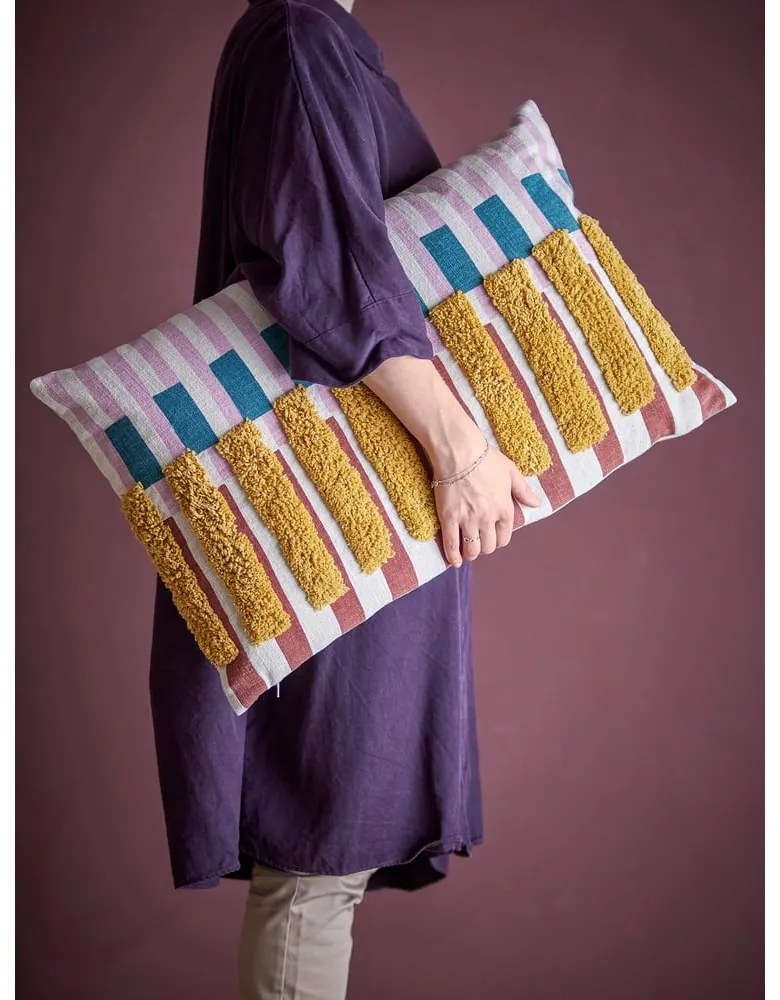 Bavlnený dekoračný vankúš 40x60 cm Lane – Bloomingville