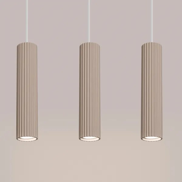 Brilagi - Luster na lanku CRESTO 3xGU10/10W/230V taupe