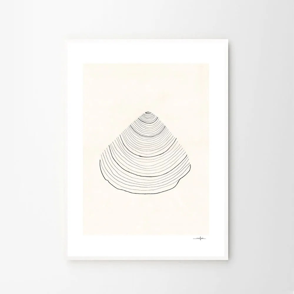 The Poster Club Plagát Shell by Ana Frois 50x70