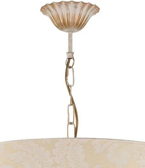 BRILAGI - Luster na reťazi SONIA 3xE27/15W/230V pr. 56 cm krémová/patina