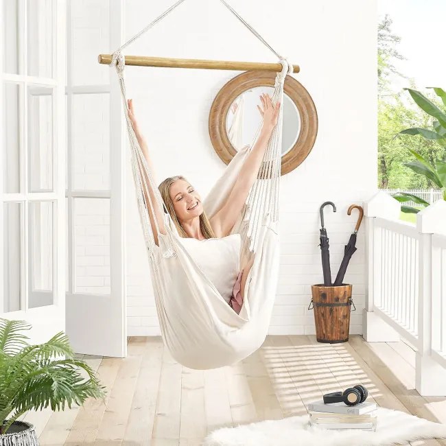 Závesné kreslo s vankúšmi GDC187M01