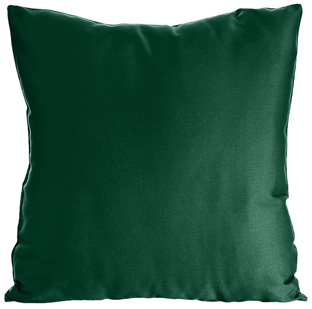 SATÉNOVÁ OBLIEČKA NA VANKÚŠ NOVA SADA 2KS 40X40 CM TMAVOZELENÁ