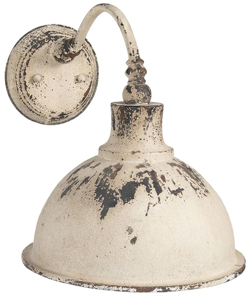 Nástenná vintage biela retro lampa Helene - 43*28*31 cm