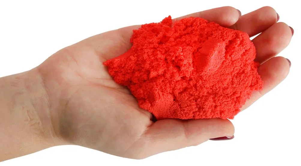 KIK Kinetický piesok KIK, červený, 1 kg
