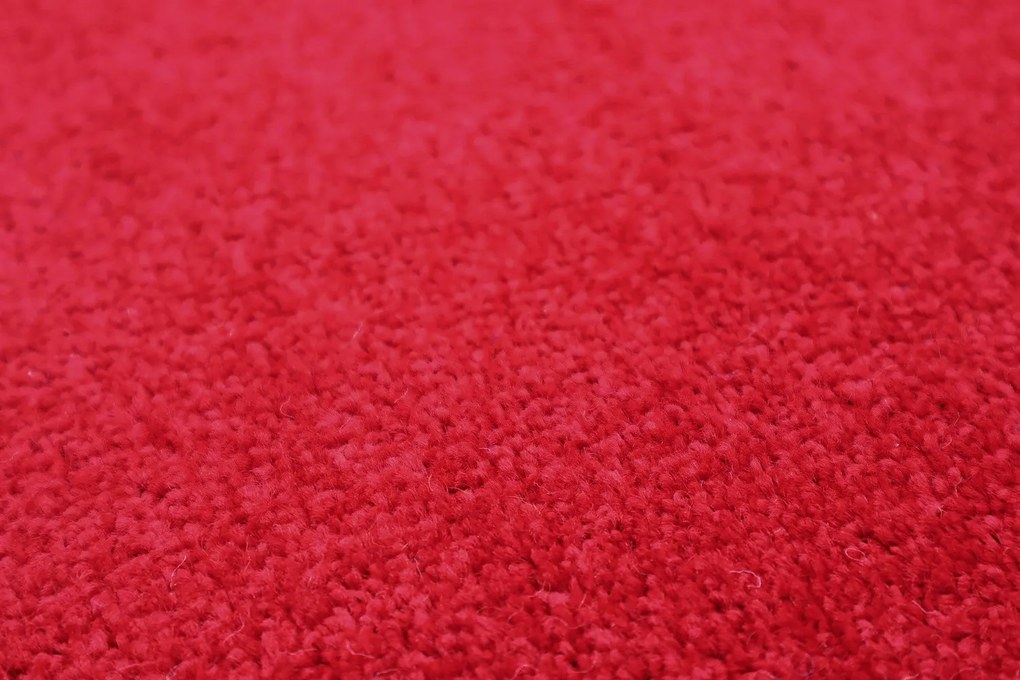 Vopi koberce Vianočný kusový koberec Eton červený kruh - 400x400 (priemer) kruh cm