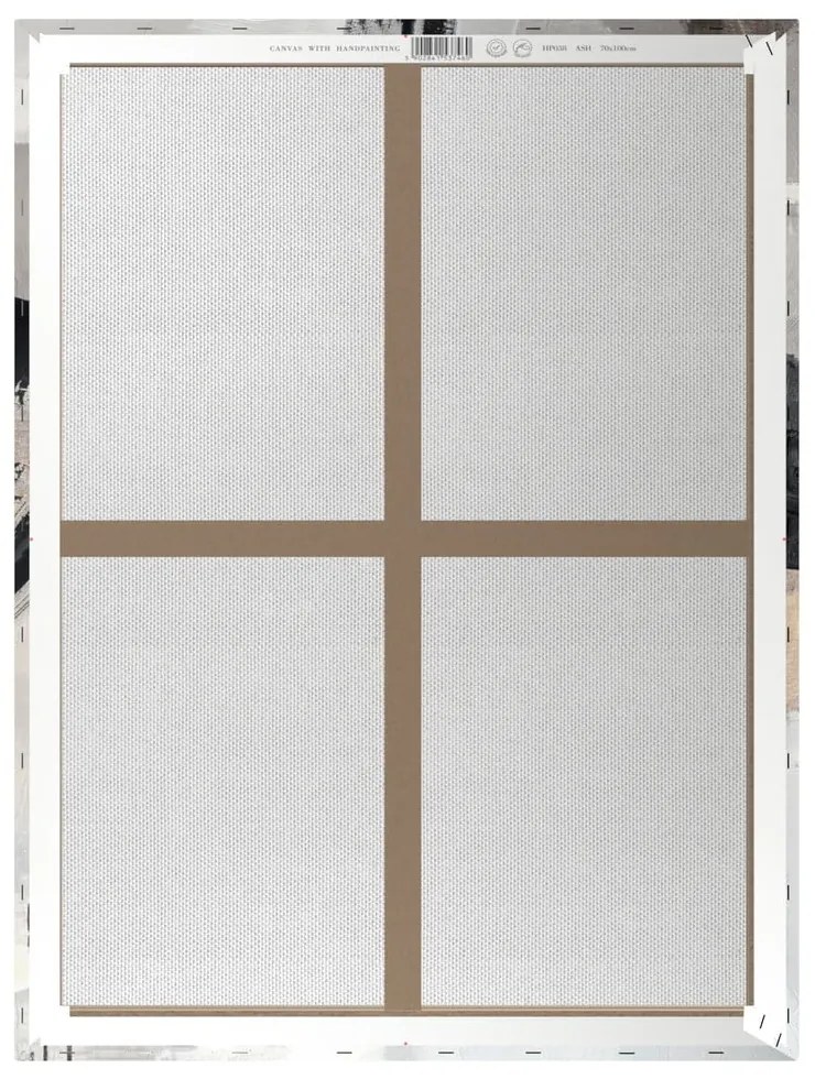 Obraz s ručne maľovanými prvkami 70x100 cm Ash – Styler