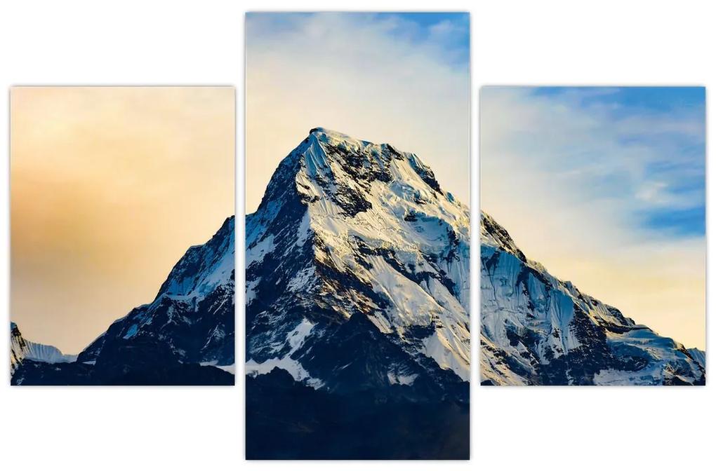 Obraz zasnežených hôr, Nepál (90x60 cm)