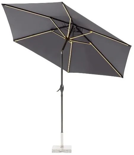 Livarno home Slnečník so solárnym LED osvetlením (100388080)