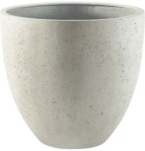 Kvetináč Grigio Egg pot Antique béžový 60x54 cm