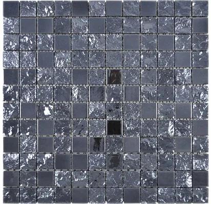 Keramická mozaika CG GA4 štvorec gaku 31,6x31,6 cm black