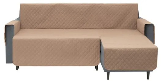 Poťah na rohovú sedačku pravý PARIS béžový, 200 cm