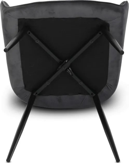 Jedálenská stolička sivá DCH-215 GREY4