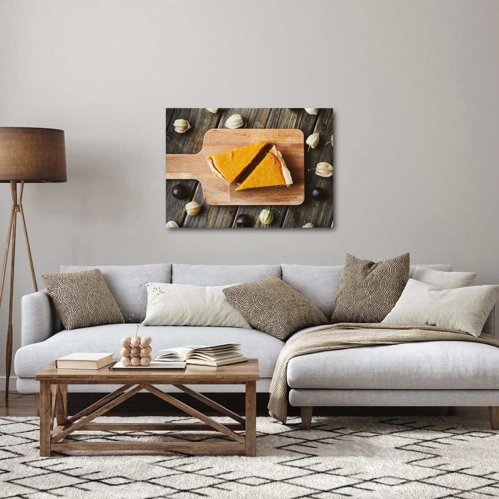 Obraz - Tekvicový koláč (70x50 cm)