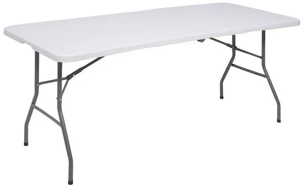 Skladací stôl 180x74x74 cm s lavicami SPRINGOS GF0099