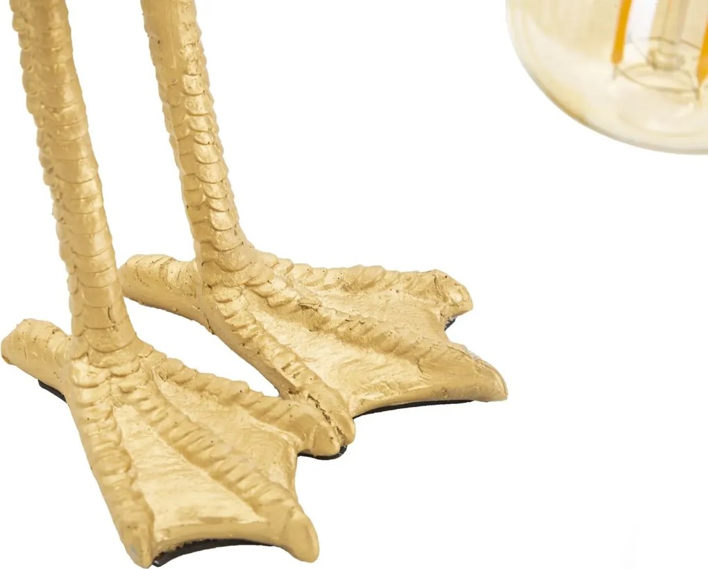 Stolná lampa Flamingo 39,5 cm zlatá