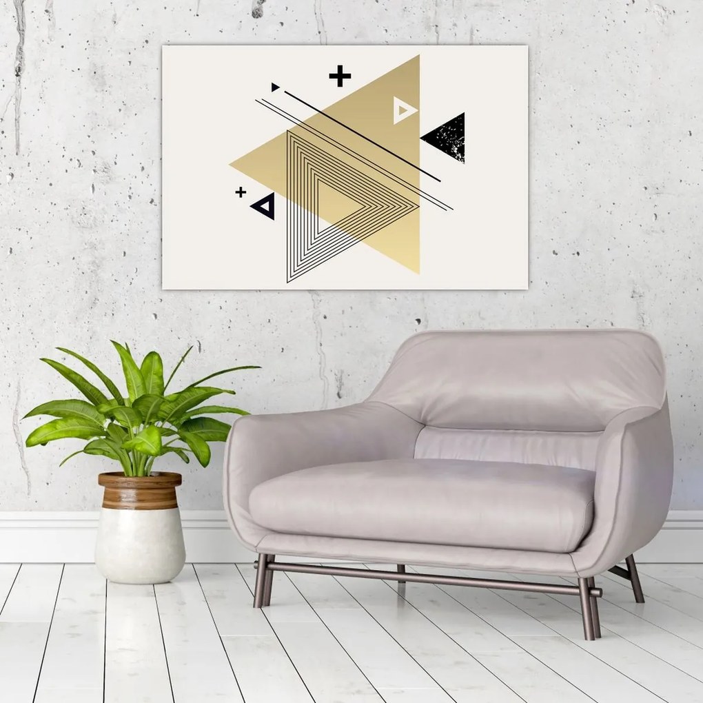 Obraz - Geometrické tvary N⁰4 (90x60 cm)