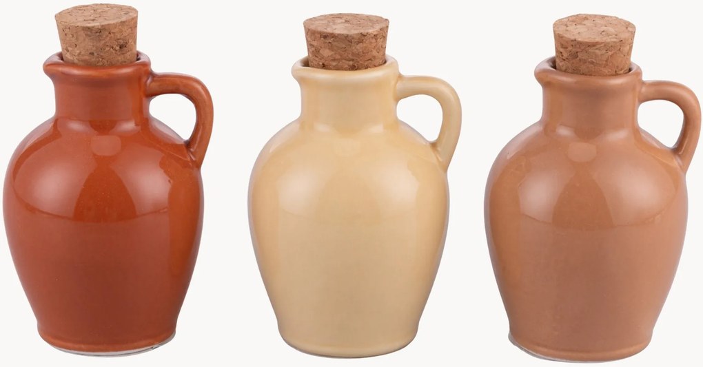 Fľaše na olej Amphora, 3 ks
